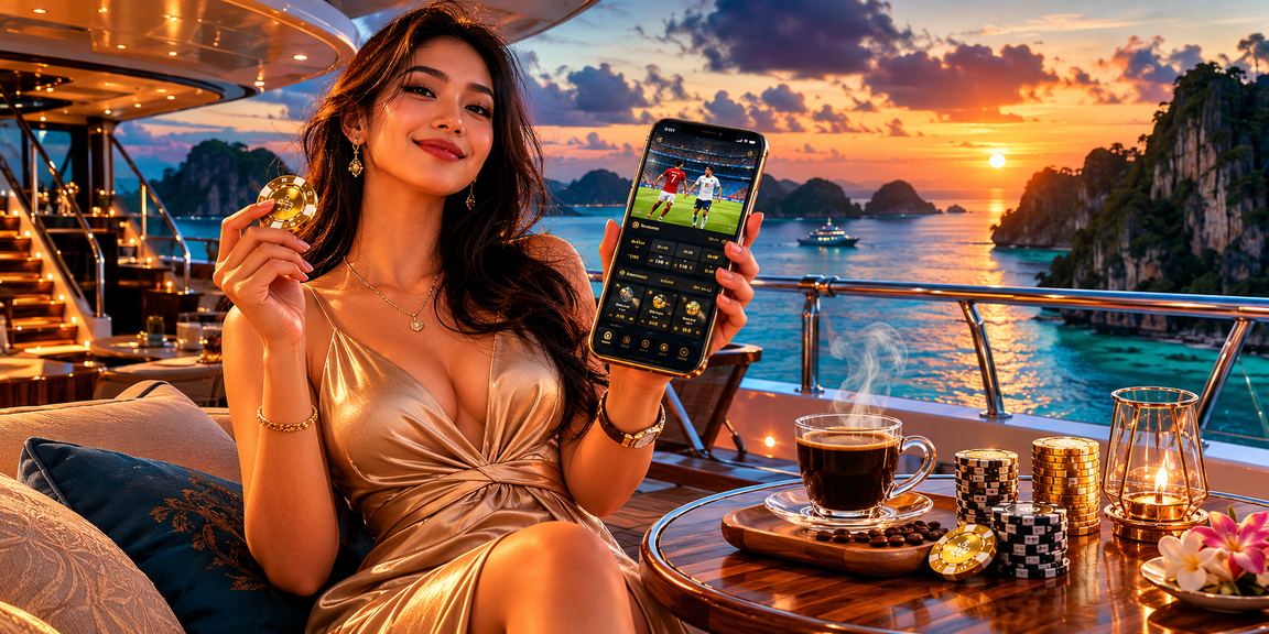 Penggemar olahraga Vietnam menikmati taruhan sambil minum kopi